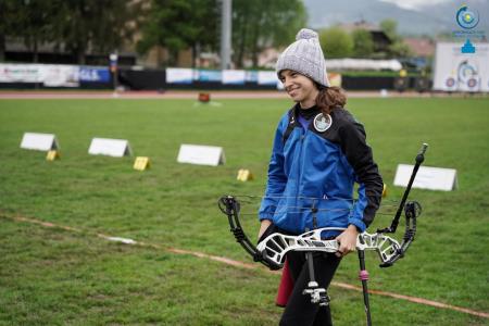 Katja Šarec – 2. mesto sestavljeni lok kadetinje